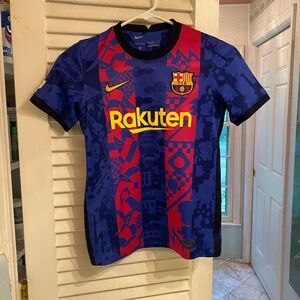 FC Barcelona Blue and Red Youth Nike Jersey